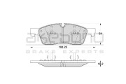 AN-4794WKE Sada brzdových destiček, kotoučová brzda AKEBONO