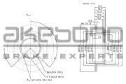 BN-0627 Brzdový kotouč AKEBONO