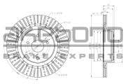 BN-1123 Brzdový kotouč AKEBONO