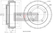 19-2305 Brzdový buben MAXGEAR