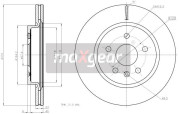19-2368 MAXGEAR brzdový kotúč 19-2368 MAXGEAR