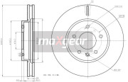 19-2369 MAXGEAR brzdový kotúč 19-2369 MAXGEAR