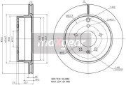 19-2370 MAXGEAR brzdový kotúč 19-2370 MAXGEAR