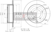 19-2389 Brzdový kotouč MAXGEAR