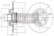 19-3230 Brzdový kotouč MAXGEAR