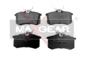 19-0429 MAXGEAR sada brzdových platničiek kotúčovej brzdy 19-0429 MAXGEAR