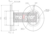 19-0938 Brzdový kotouč MAXGEAR