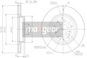 19-2003MAX Brzdový kotouč MAXGEAR