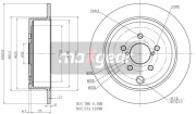 19-2271 Brzdový kotouč MAXGEAR