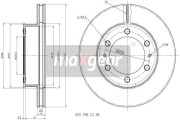 19-2350 Brzdový kotouč MAXGEAR