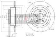 19-2357 Brzdový kotouč MAXGEAR