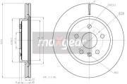 19-2368 Brzdový kotouč MAXGEAR