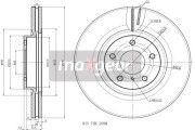 19-2407 Brzdový kotouč MAXGEAR