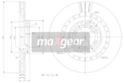 19-2446 MAXGEAR brzdový kotúč 19-2446 MAXGEAR