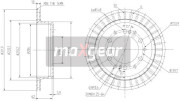 19-2464 Brzdový kotouč MAXGEAR