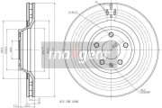 19-2492 Brzdový kotouč MAXGEAR