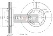 19-2569 Brzdový kotouč MAXGEAR