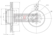 19-3148 Sada brzdových destiček, kotoučová brzda MAXGEAR