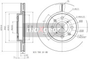 19-3200MAX Brzdový kotouč MAXGEAR