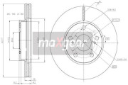 19-3216 Brzdový kotouč MAXGEAR