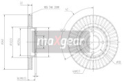 19-3218 Brzdový kotouč MAXGEAR