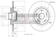 19-3228 Brzdový kotouč MAXGEAR