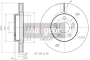 19-3340 Brzdový kotouč MAXGEAR