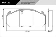 PD/125_HD PRO FRAS-LE nezařazený díl PD/125_HD PRO FRAS-LE