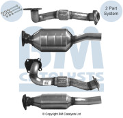 BM80019H Katalyzátor Approved BM CATALYSTS