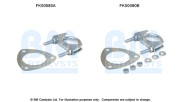 FK50080 Montážní sada, výfuková trubka BM CATALYSTS