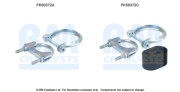 FK50372 Montážní sada, výfuková trubka BM CATALYSTS