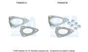 FK80251 Montazni sada, katalyzator BM CATALYSTS