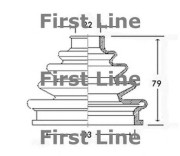 FCB2079 FIRST LINE nezařazený díl FCB2079 FIRST LINE