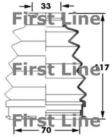 FCB6001 nezařazený díl FIRST LINE