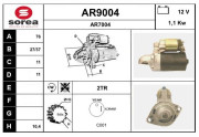 AR9004 SNRA nezařazený díl AR9004 SNRA