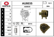 AU8035 nezařazený díl SNRA