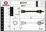 B1117 nezařazený díl SNRA