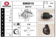BM9019 SNRA nezařazený díl BM9019 SNRA