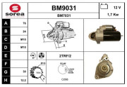 BM9031 nezařazený díl SNRA