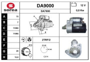 DA9000 SNRA nezařazený díl DA9000 SNRA