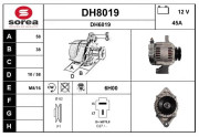 DH8019 SNRA nezařazený díl DH8019 SNRA