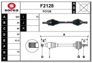 F2128 SNRA nezařazený díl F2128 SNRA