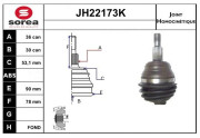 JH22173K SNRA nezařazený díl JH22173K SNRA