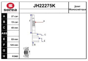JH22275K nezařazený díl SNRA