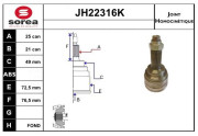 JH22316K nezařazený díl SNRA