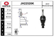 JH22520K nezařazený díl SNRA