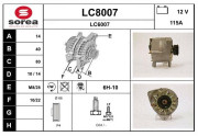 LC8007 nezařazený díl SNRA