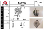 LD8003 nezařazený díl SNRA