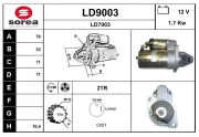 LD9003 SNRA nezařazený díl LD9003 SNRA