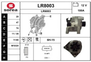 LR8003 nezařazený díl SNRA